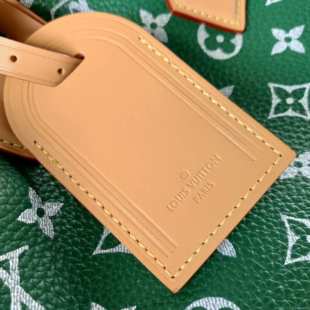 LV M24423 Louis Vuitton Speedy P9 Bandoulière 25 Bag Monogram Leather Green