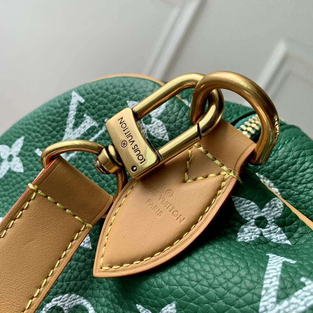 LV M24417 Louis Vuitton Speedy P9 Bandoulière 40 Bag Monogram Leather Green