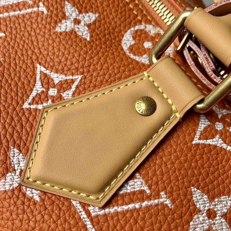 LV M24417 Louis Vuitton Speedy P9 Bandoulière 40 Bag Monogram Leather Orange