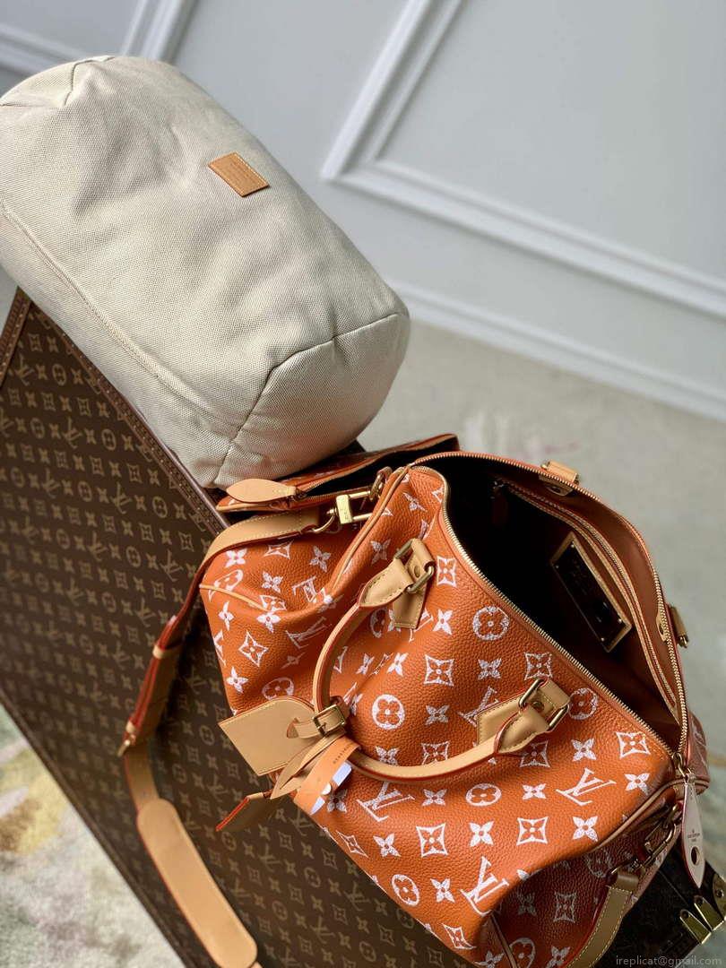 LV M24417 Louis Vuitton Speedy P9 Bandoulière 40 Bag Monogram Leather Orange