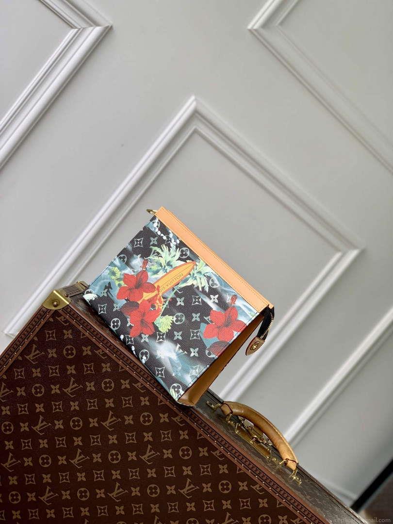 LV M83465 Louis Vuitton Pochette Voyage Nano City Bag Green