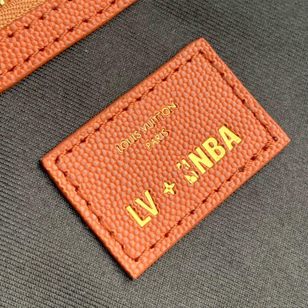 LV M57973 Louis Vuitton LVxNBA Keepall Bandouliere 55 Bag