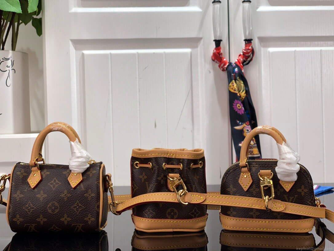 LV M81081 Louis Vuitton Trio Mini Icones Monogram Bag