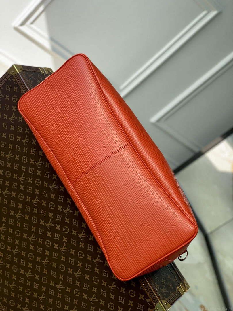 LV M23717 Louis Vuitton Alma Travel GM Bag Vermillon Red