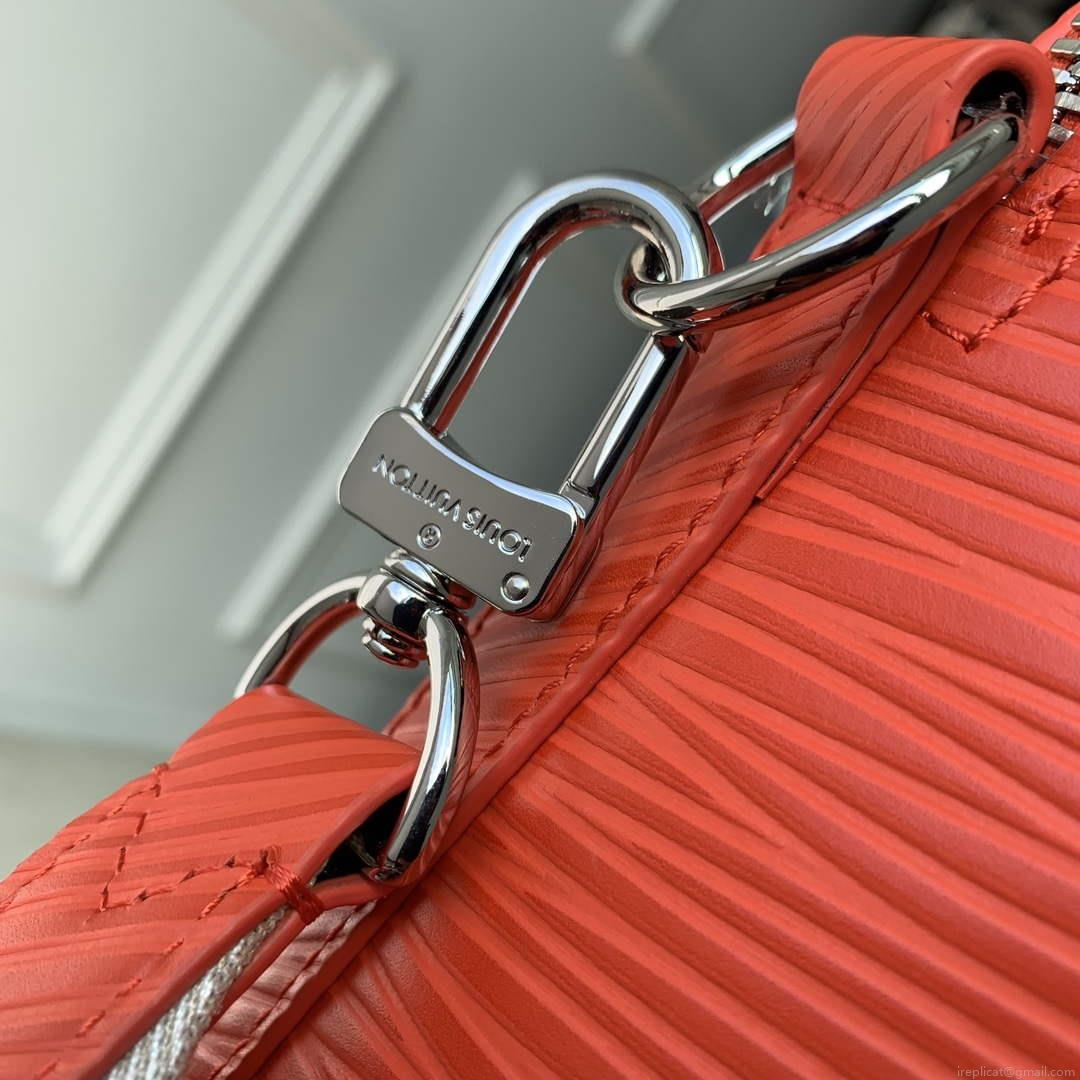 LV M23717 Louis Vuitton Alma Travel GM Bag Vermillon Red