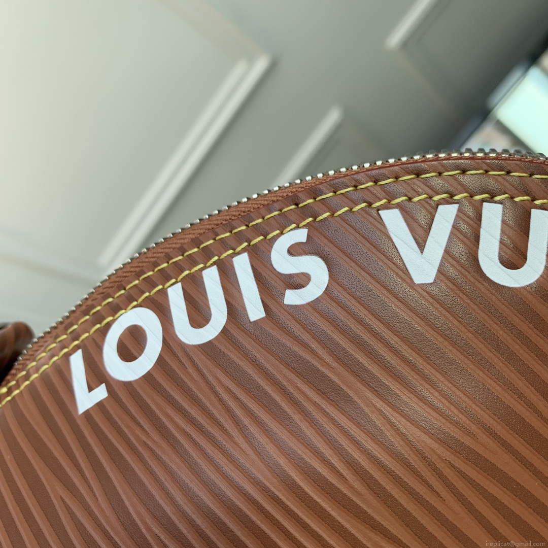 LV M23102 Louis Vuitton Alma Travel GM Bag Cognac