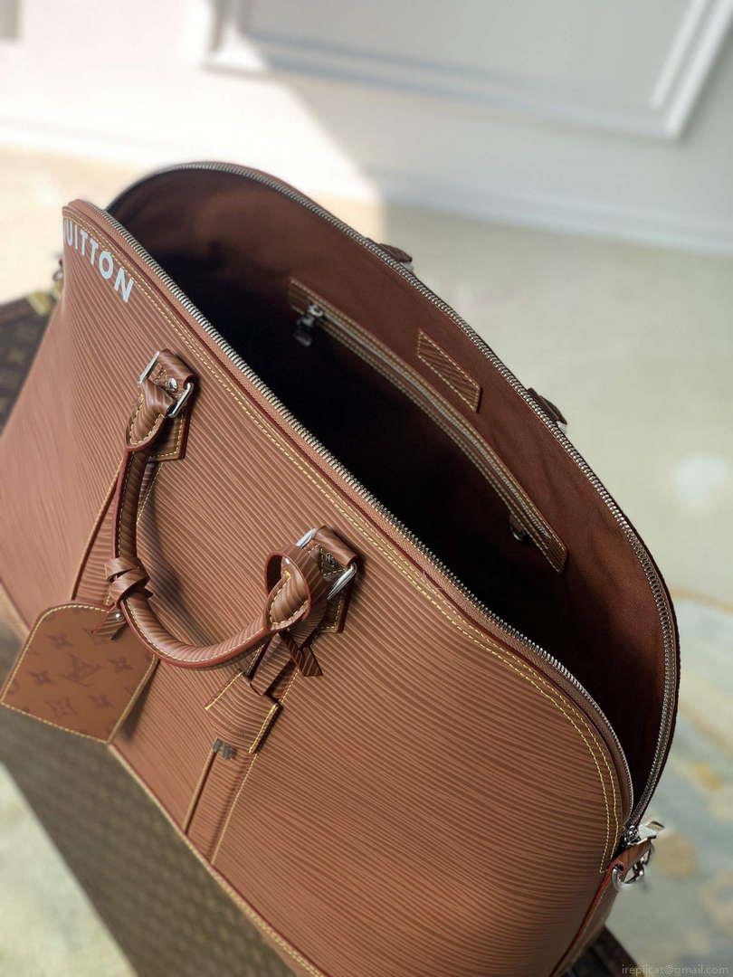 LV M23102 Louis Vuitton Alma Travel GM Bag Cognac