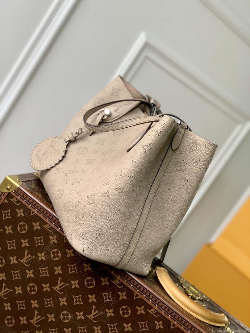 Louis Vuitton Blossom MM Mahina Tote Bag LV M21852 Galet