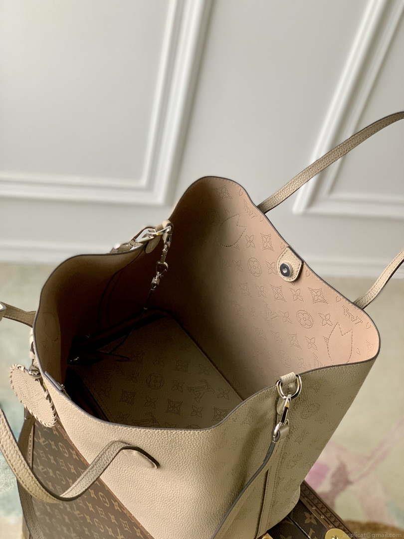 Louis Vuitton Blossom MM Mahina Tote Bag LV M21852 Galet