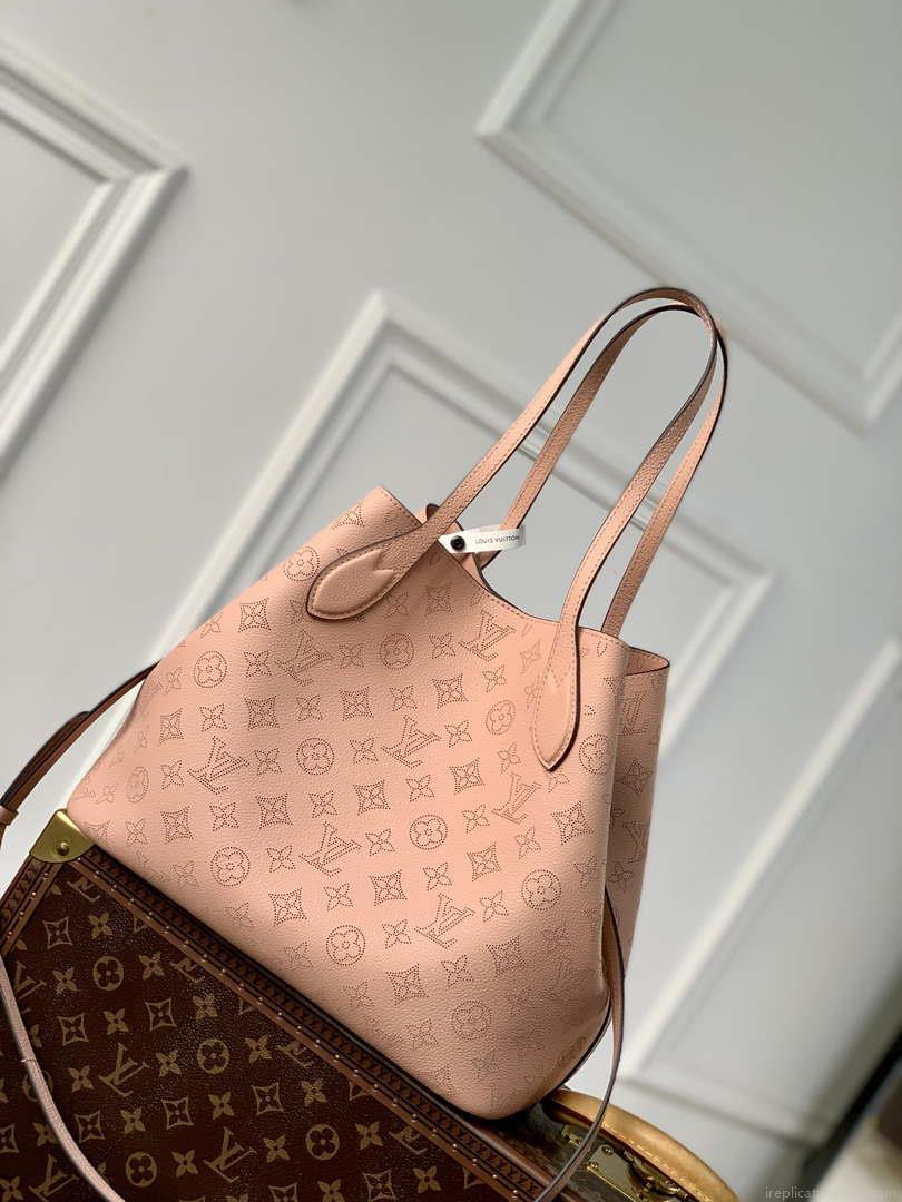 Louis Vuitton Blossom MM Mahina Tote Bag LV M21851 Pink