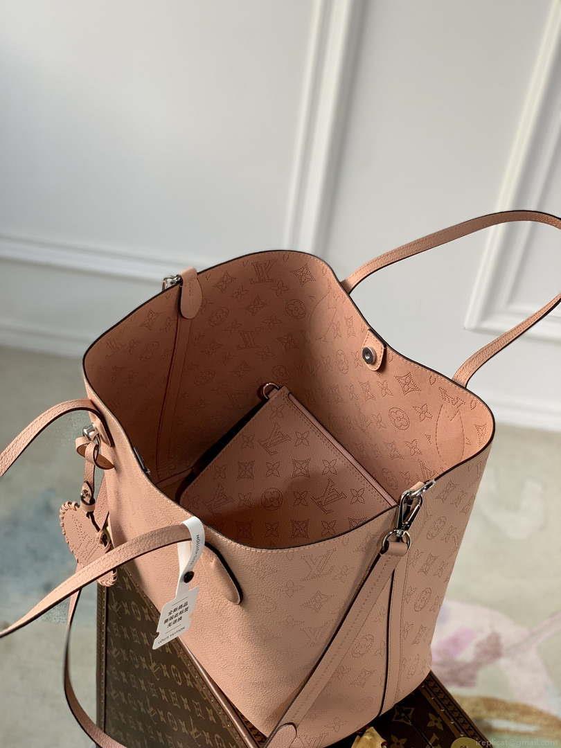 Louis Vuitton Blossom MM Mahina Tote Bag LV M21851 Pink