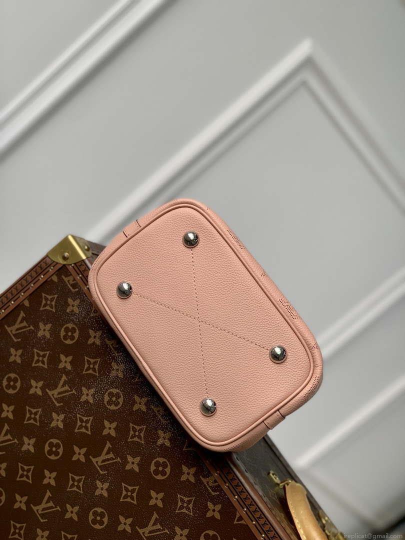 LV M23196 Louis Vuitton Blossom PM Mahina Tote Bag Pink