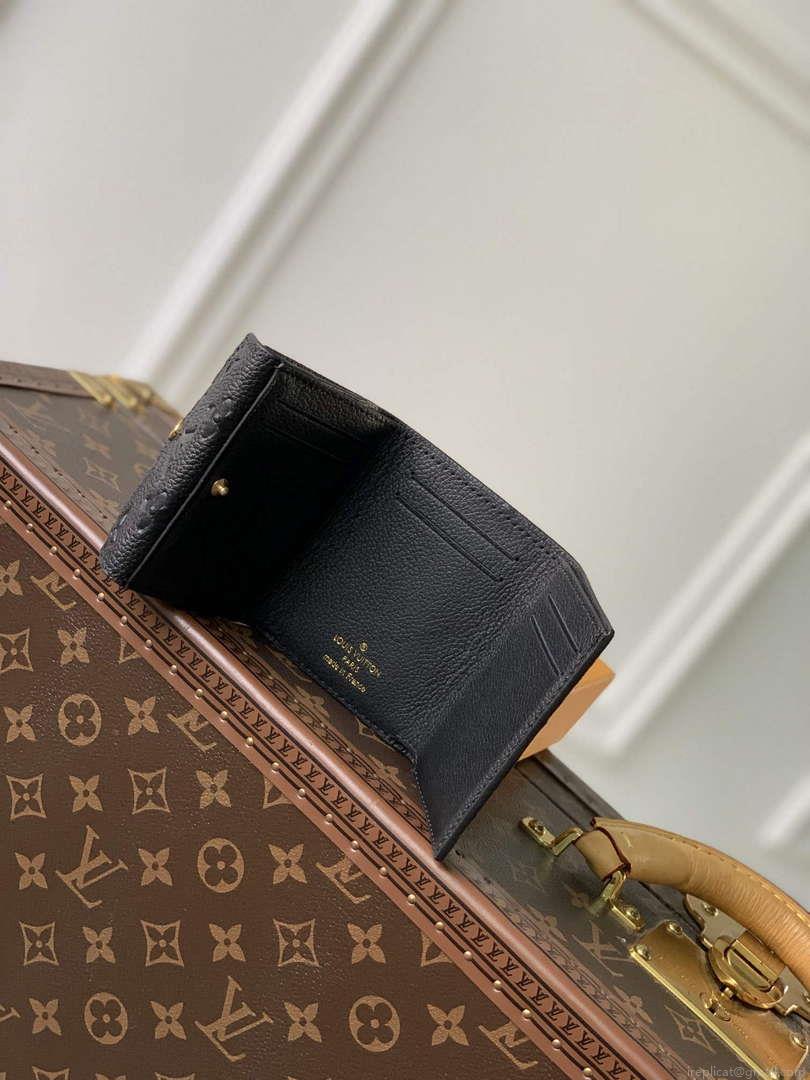 LV M82133 Louis Vuitton Celeste Wallet Black