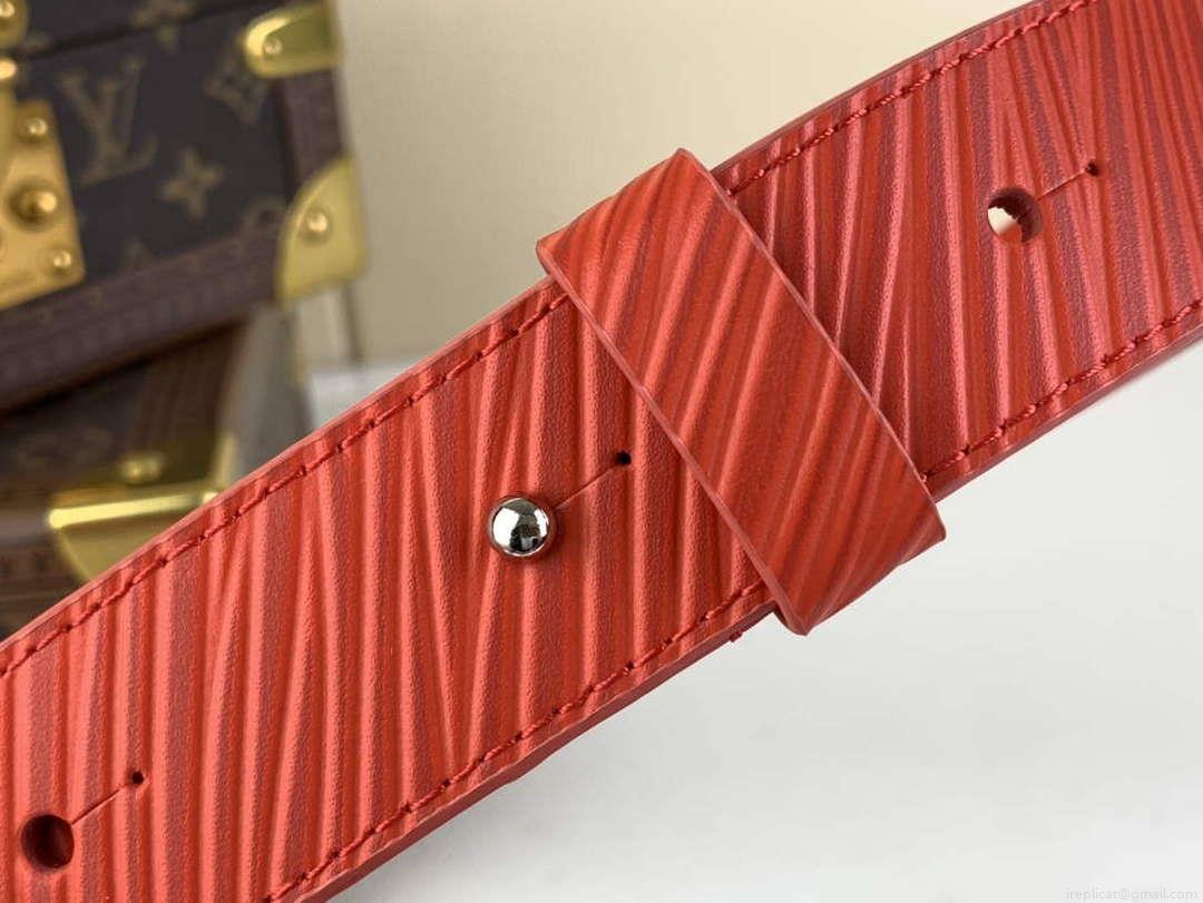 LV M23837 Louis Vuitton Micro Steamer Wallet Vermillion Red