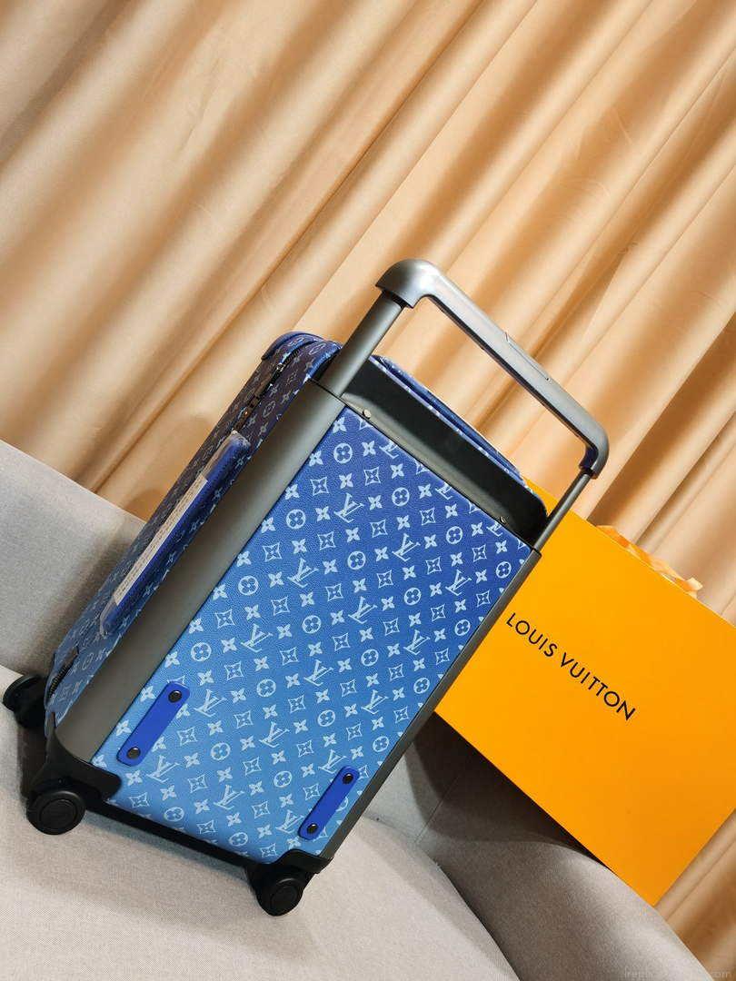 LV M23203 Louis Vuitton Horizon 55 Blue Monogram canvas M23202