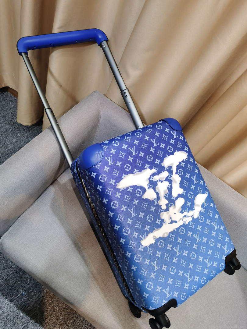 LV M23203 Louis Vuitton Horizon 55 Blue Monogram canvas M23202