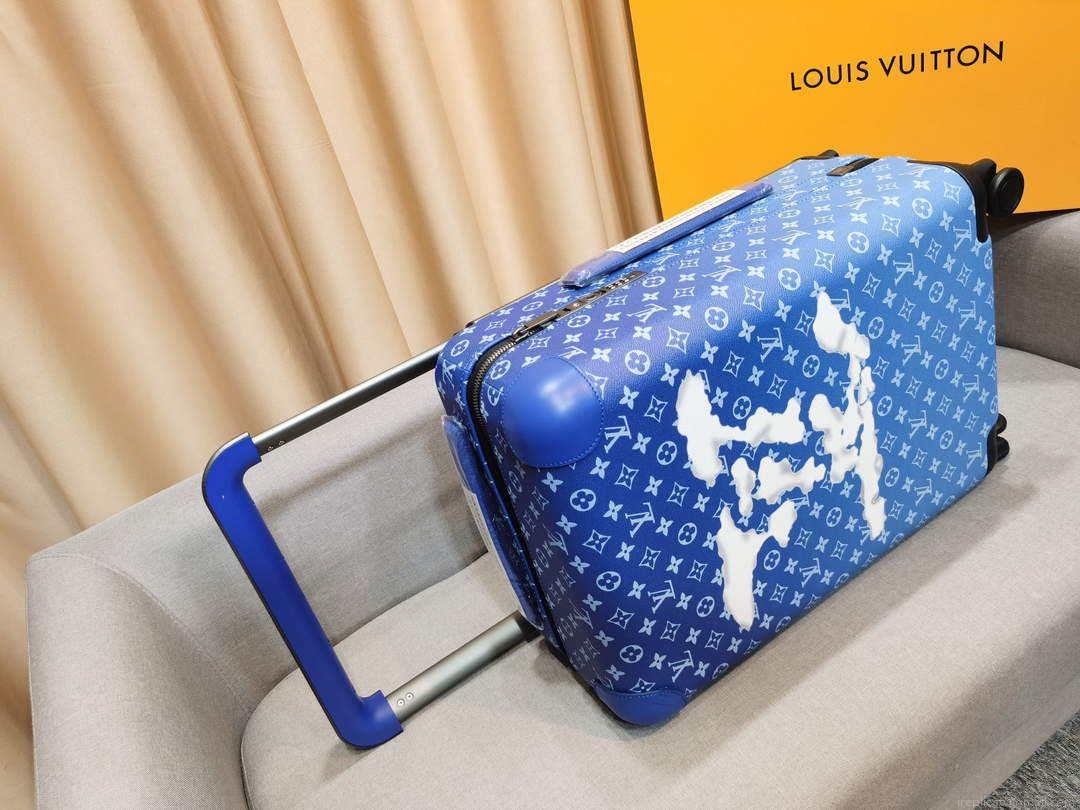 LV M23203 Louis Vuitton Horizon 55 Blue Monogram canvas M23202