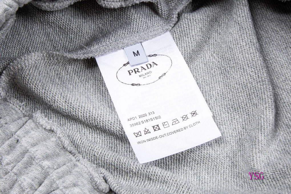 Prada Women Men Shorts Prada Designer Clothing P88460