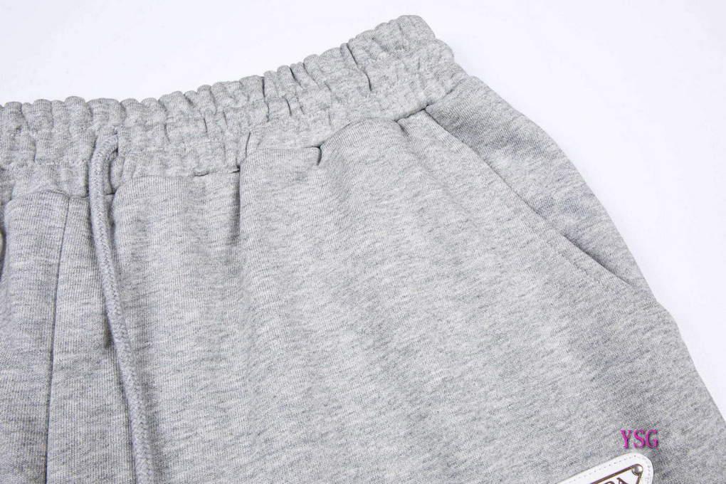 Prada Women Men Shorts Prada Designer Clothing P88460