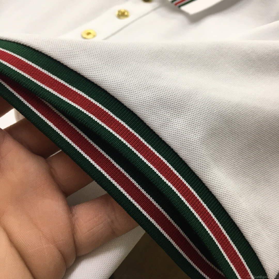 Gucci 737667 Men‘s Cotton piquet polo shirt G66750