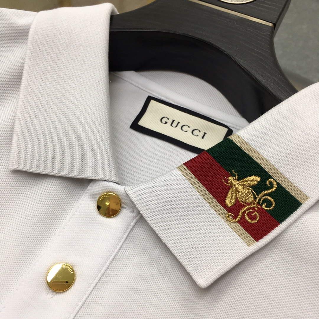 Gucci 737667 Men‘s Cotton piquet polo shirt G66752