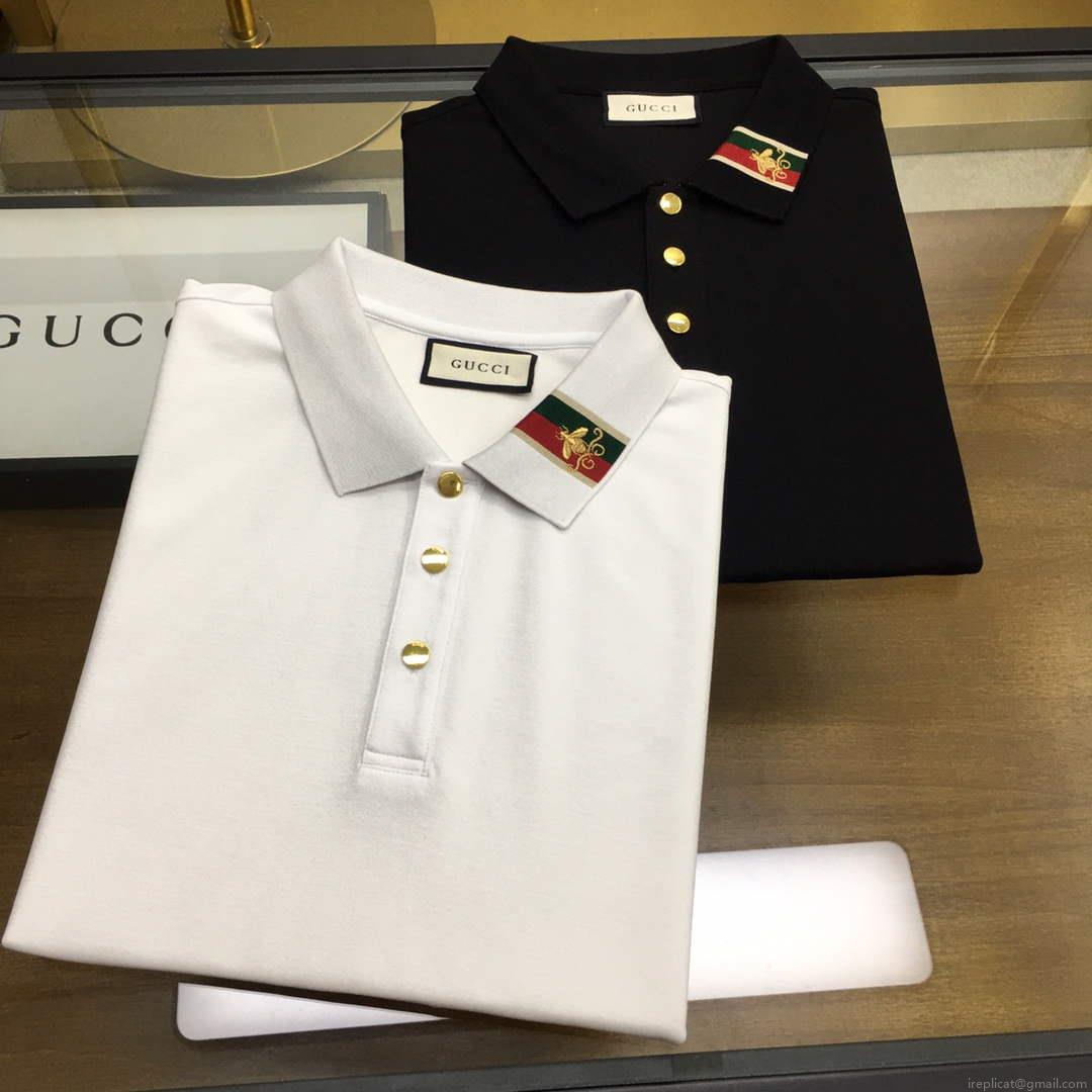 Gucci 737667 Men‘s Cotton piquet polo shirt G66753