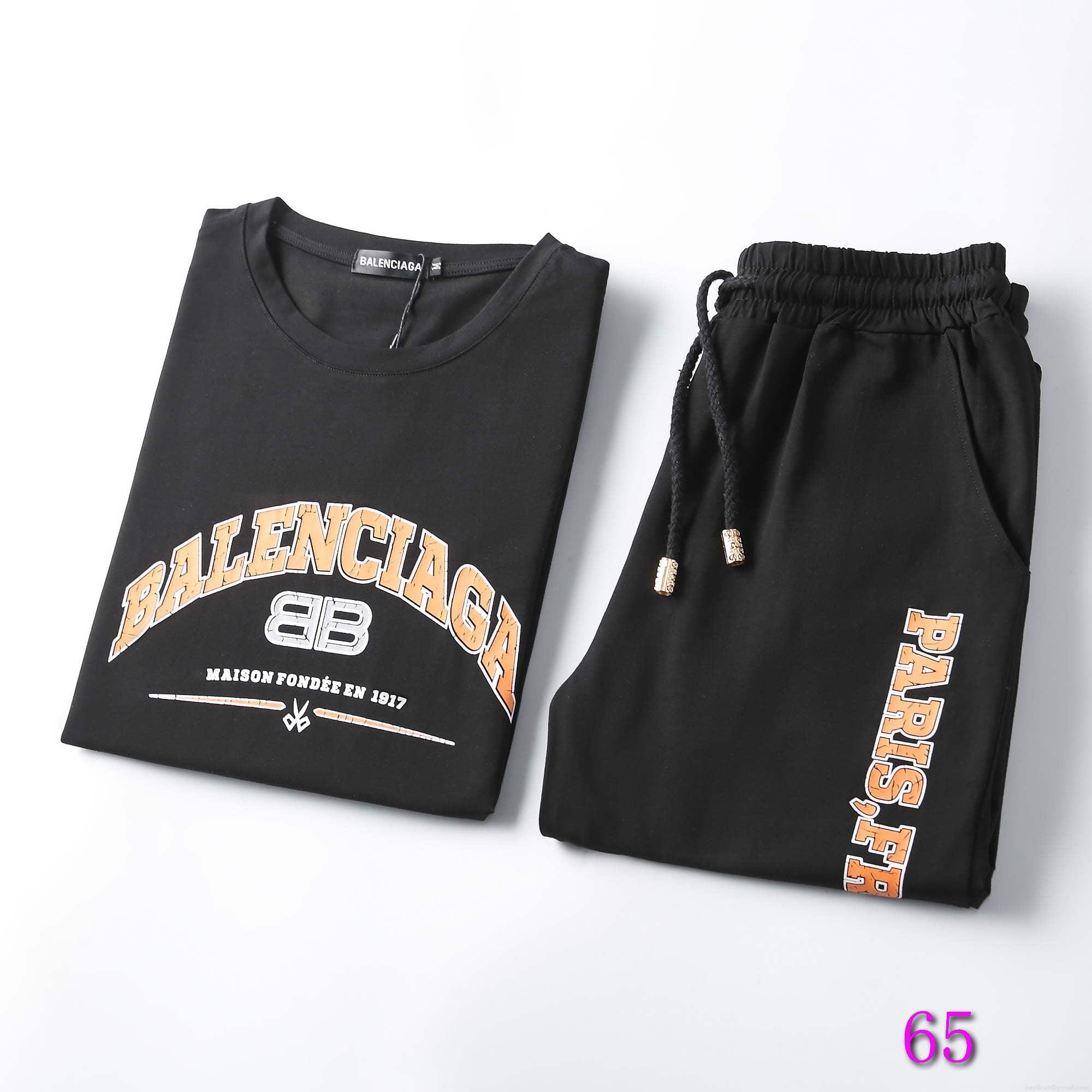 Balenciaga Men Tracksuit Suit Wholesale Clothing 55480