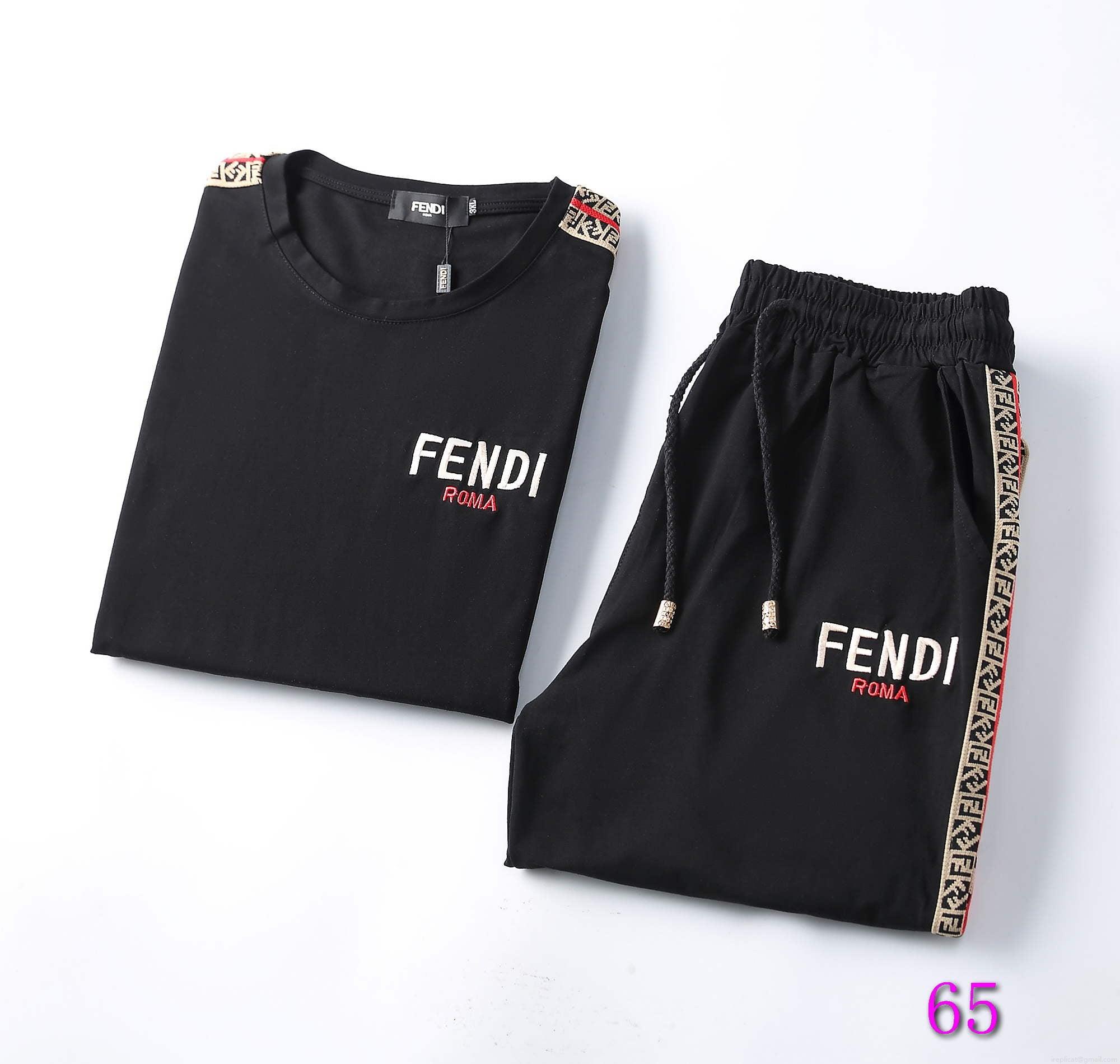 Fendi Men Tracksuit Suit Wholesale Clothing F77411