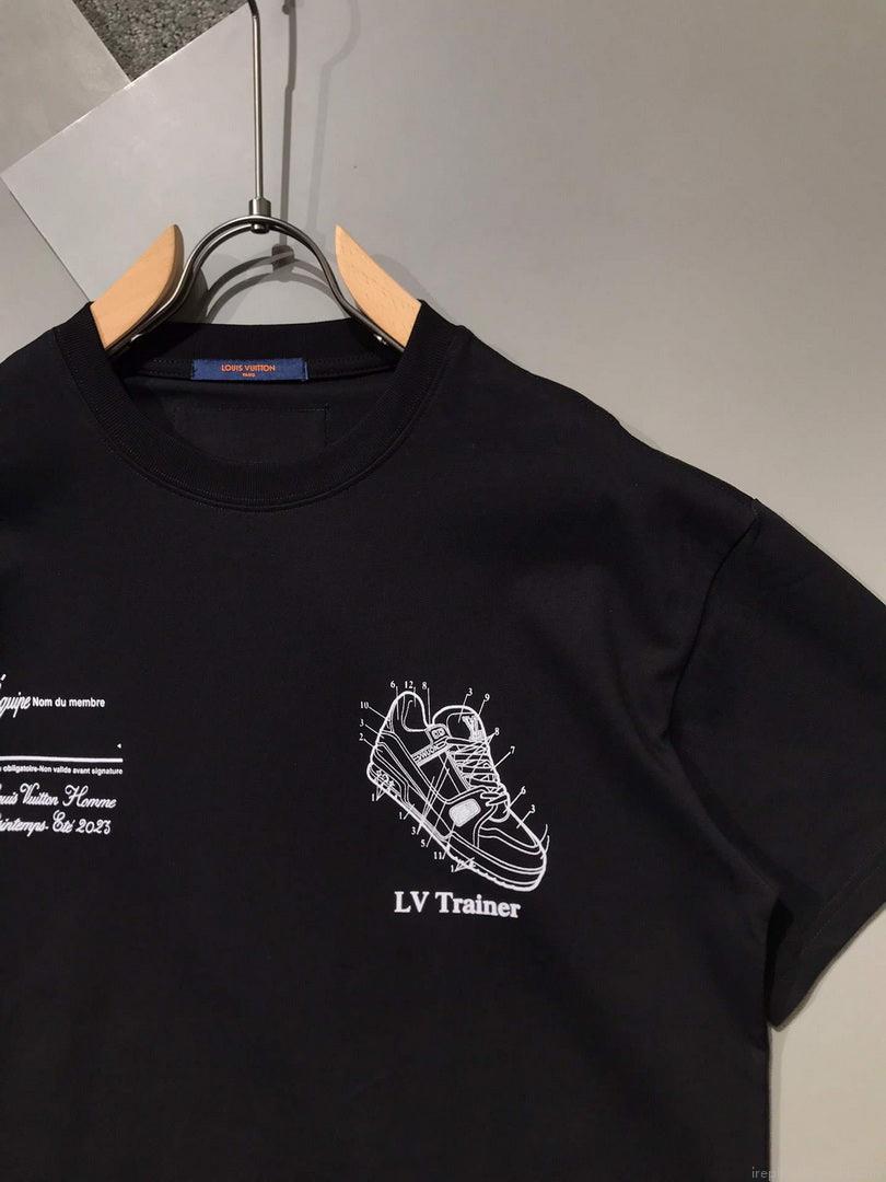LV 1AAU5D Men’s LV Frequency Graphic T-Shirt L66457