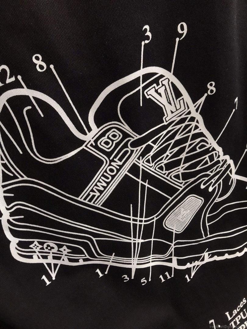 LV 1AAU5D Men’s LV Frequency Graphic T-Shirt L66457