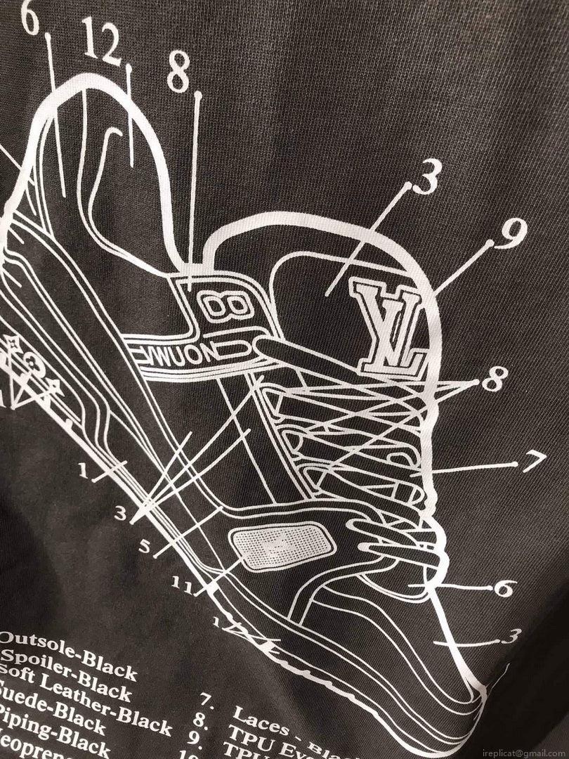 LV 1AAU5D Men’s LV Frequency Graphic T-Shirt L66458