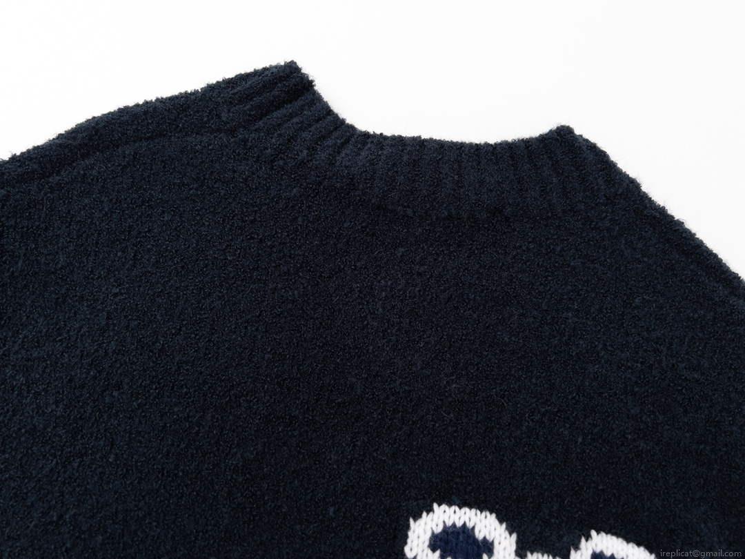 LV 1AATYF Men’s Women’s Lvse Embossed Crewneck Sweater L55739