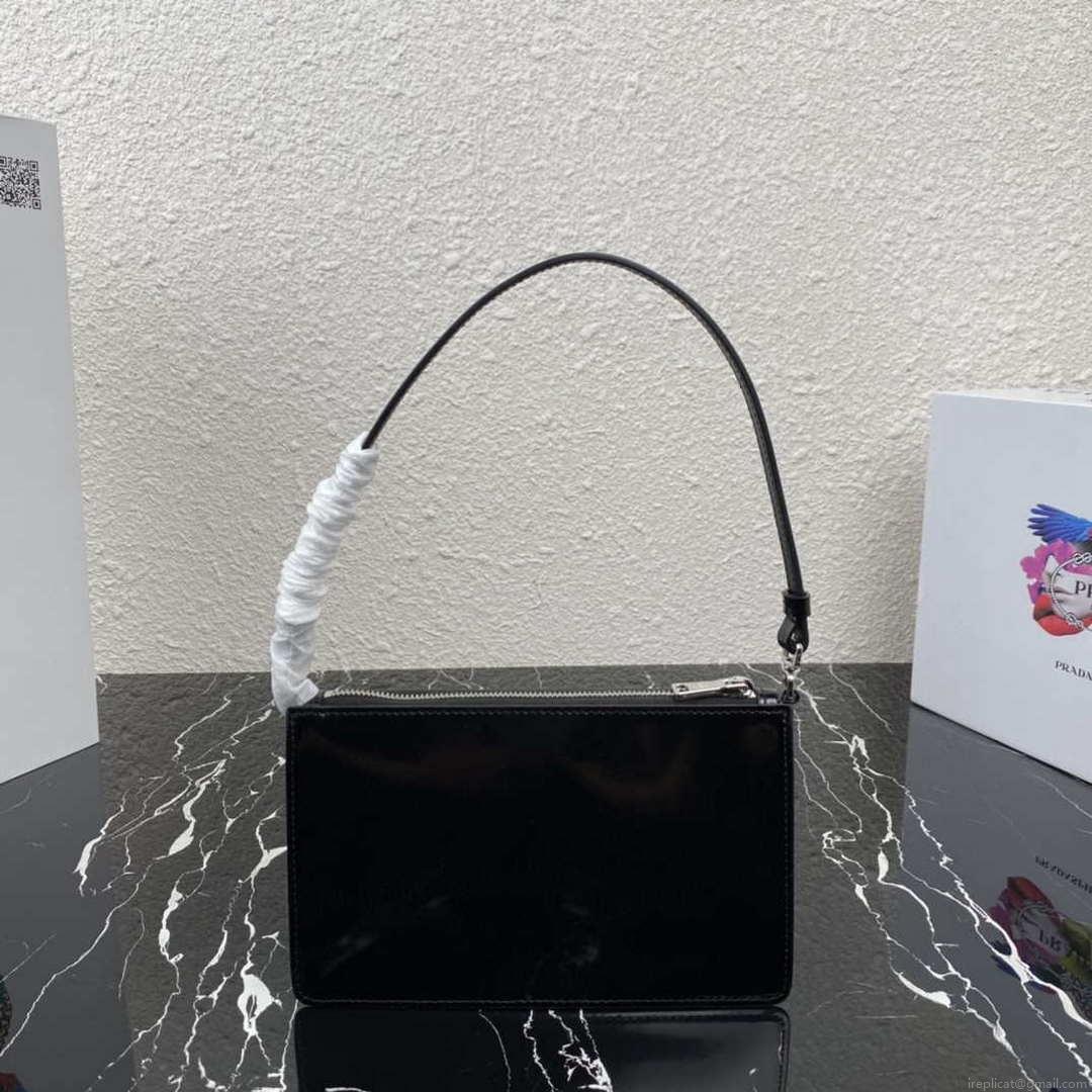 Prada 1BC155 Saffiano leather mini bag Black