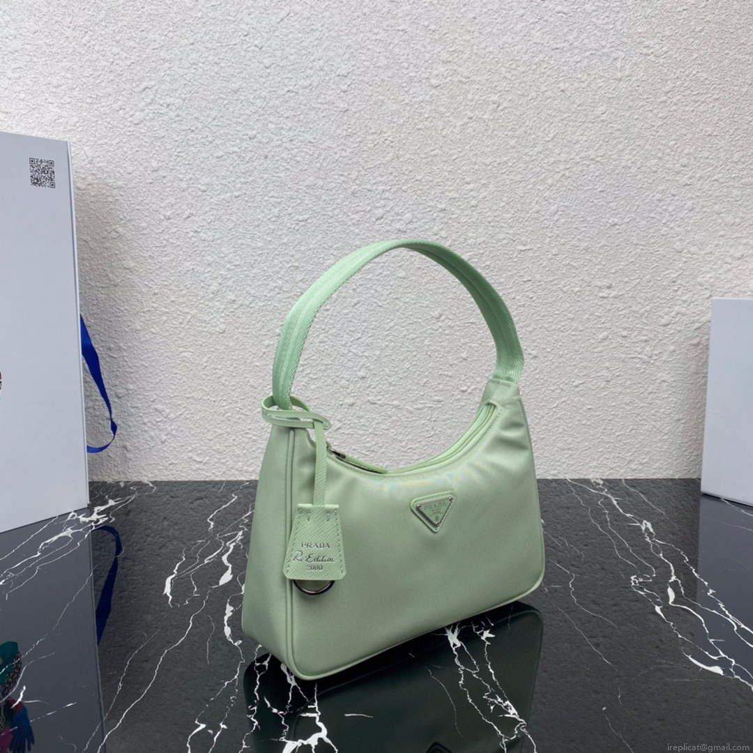 Prada 1NE515 Re-Nylon Re-Edition 2000 mini-bag Light Green