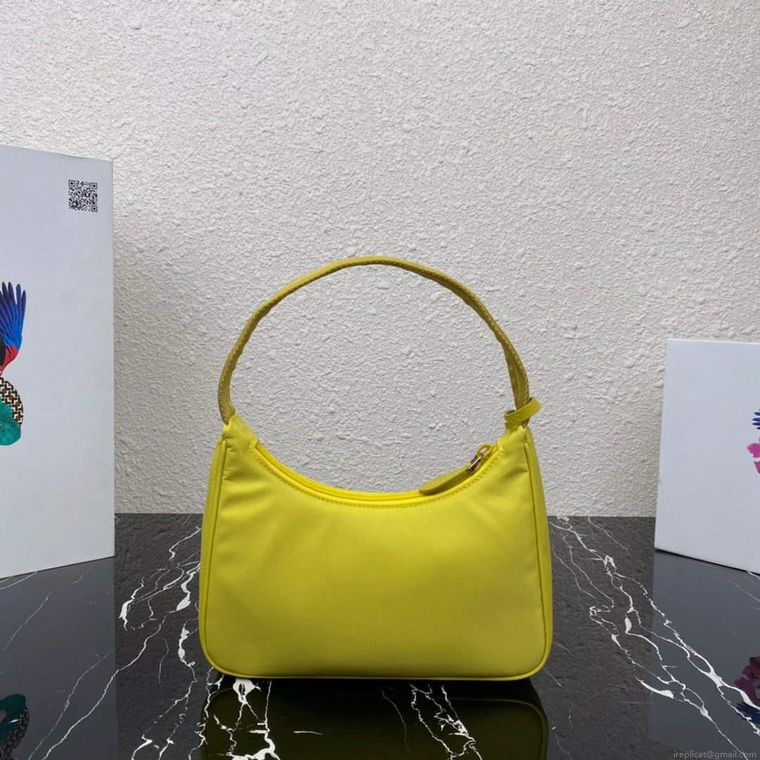 Prada 1NE515 Re-Nylon Re-Edition 2000 mini-bag Lemon Yellow