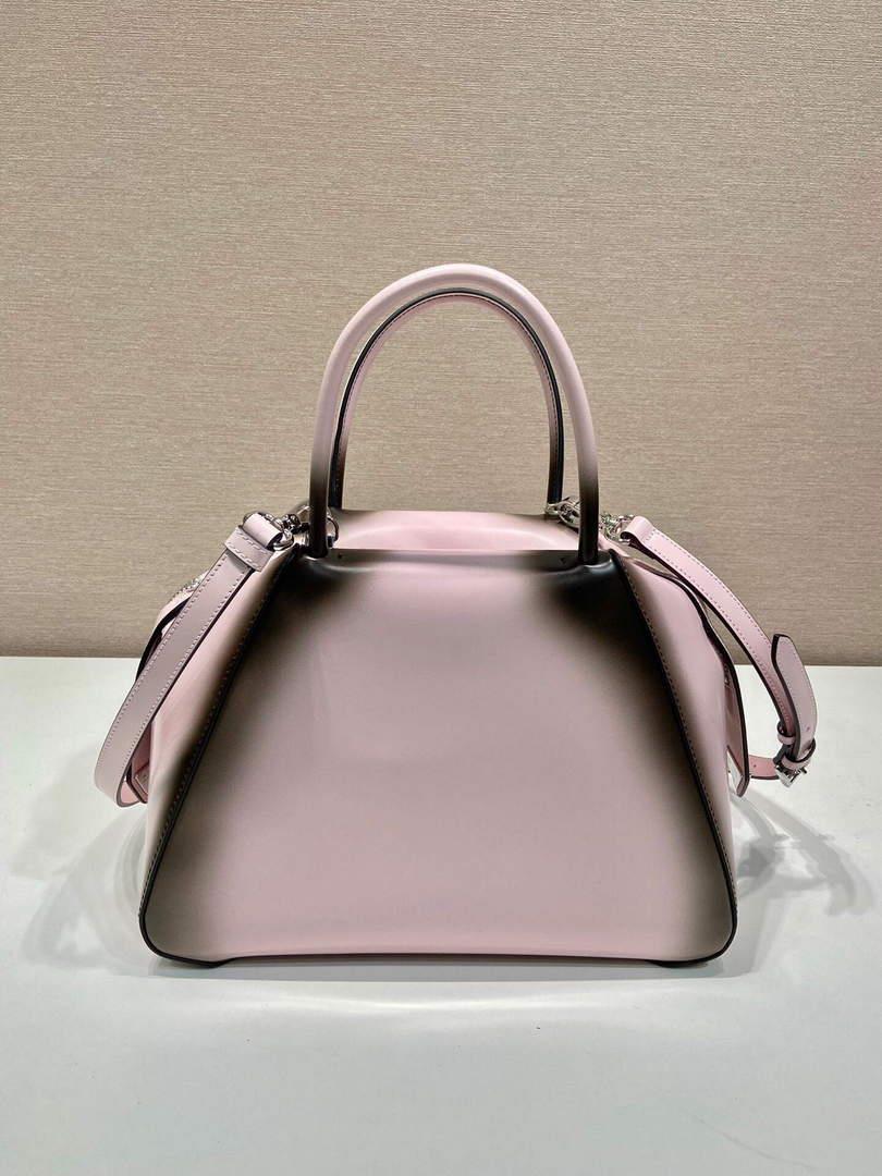 Prada 1BA366 Small brushed leather Prada Supernova handbag Alabaster S
