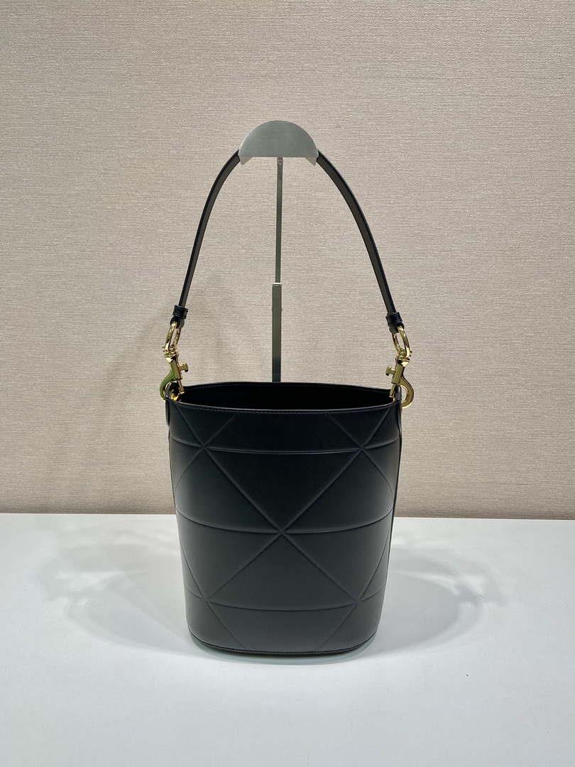 Prada 1BA380 Small Saffiano Leather Prada Bucket Bag