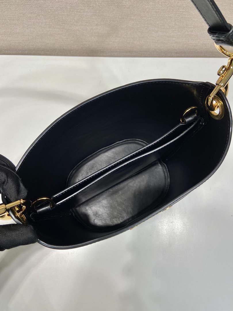 Prada 1BA380 Small Saffiano Leather Prada Bucket Bag