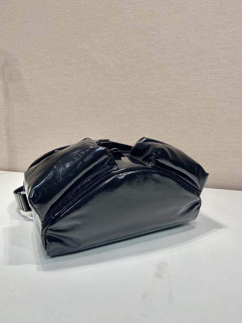 Prada 2VD062 Leather shoulder bag Black
