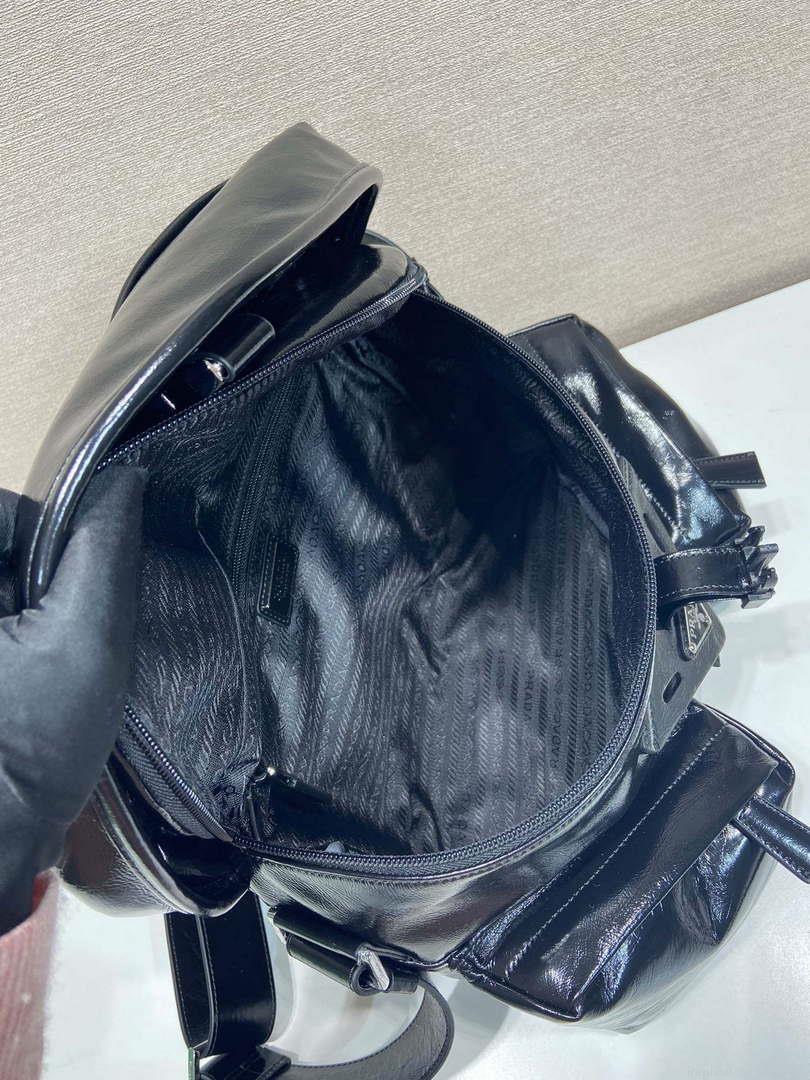 Prada 2VD062 Leather shoulder bag Black