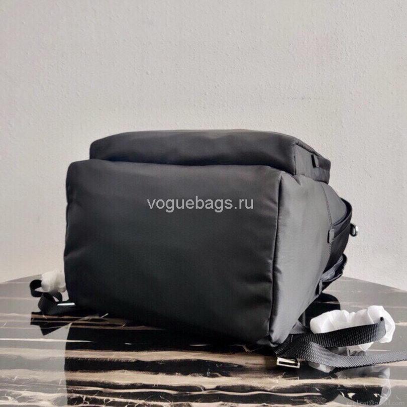 Prada 2VZ048 Nylon And Saffiano Leather Backpack Bag in Black