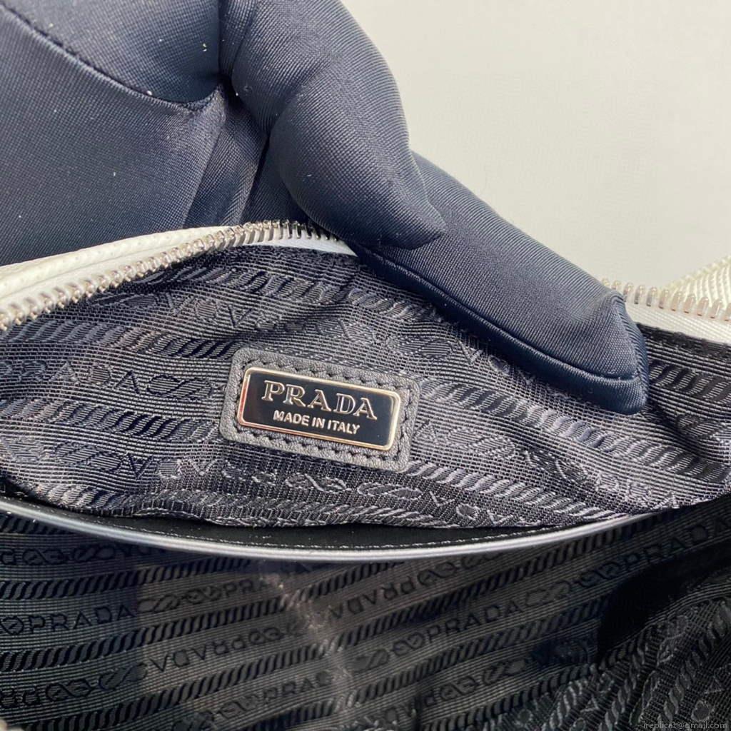 Prada Saffiano Prada Triangle bag 2VH155 White