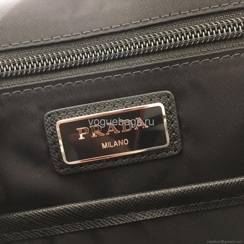 Prada 2VZ074 Nylon Backpack Bag in Gray