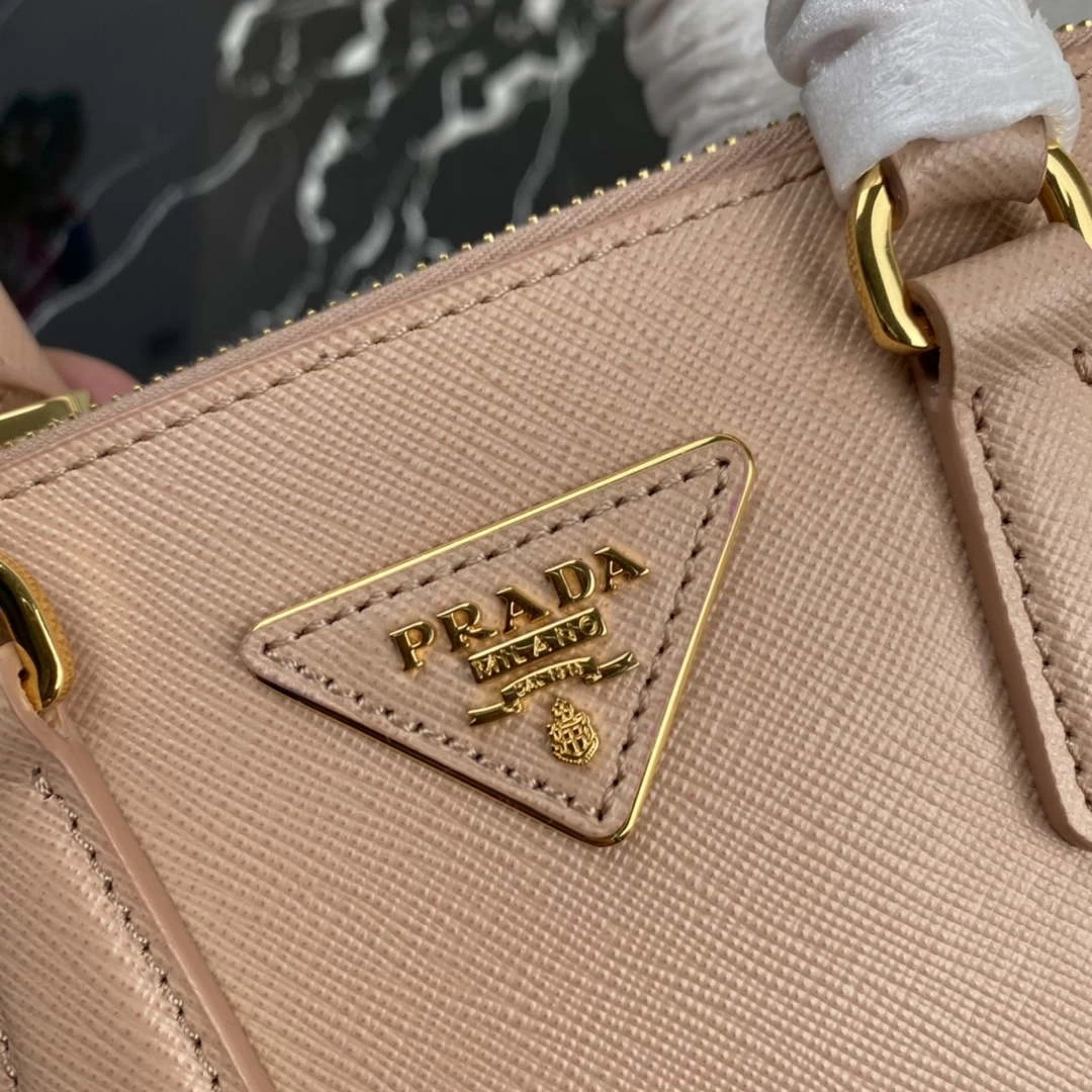Prada 1BA906 Prada Galleria Saffiano leather mini-bag Light Pink