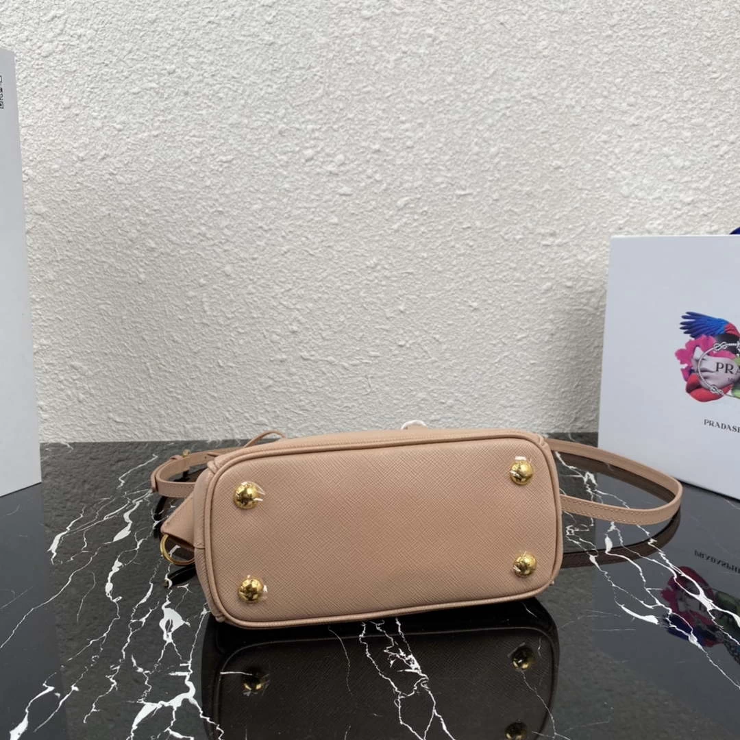 Prada 1BA906 Prada Galleria Saffiano leather mini-bag Light Pink