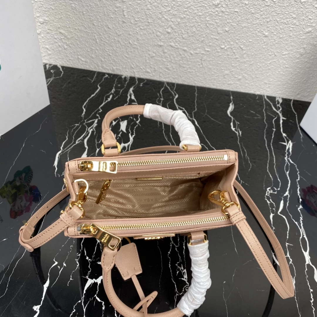 Prada 1BA906 Prada Galleria Saffiano leather mini-bag Light Pink