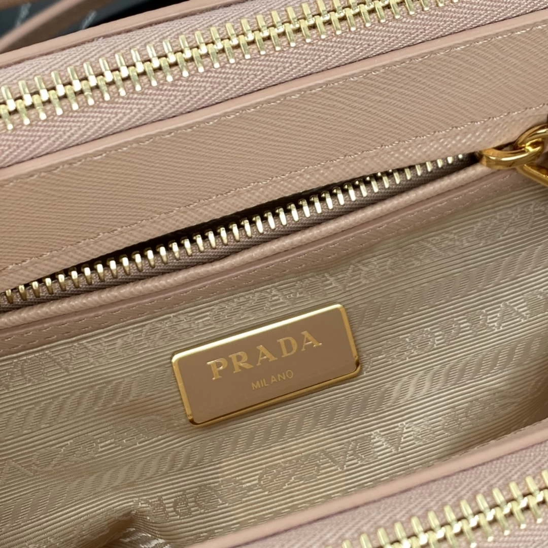 Prada 1BA906 Prada Galleria Saffiano leather mini-bag Light Pink