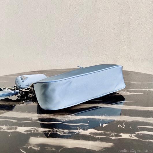 Prada 1BH204 Prada Re-Edition 2005 Nylon Bag Light Blue