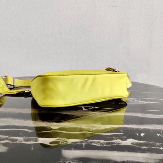 Prada 1BH204 Prada Re-Edition 2005 Nylon Bag Light Yellow