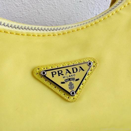Prada 1BH204 Prada Re-Edition 2005 Nylon Bag Light Yellow
